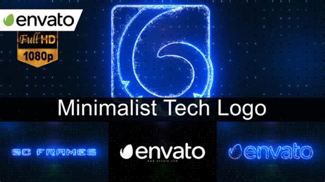 Minimalist Tech Logo - VideoHive 22133987 - After Effects Templates