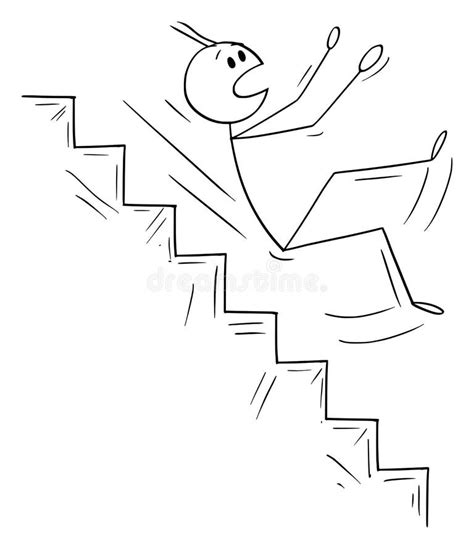 Stick Figure Falling Stairs Stock Illustrations – 40 Stick Figure Falling Stairs Stock ...