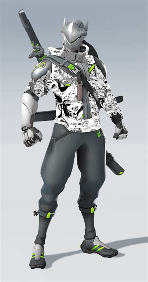 Genji got a new hoodie, but he is still a weeb : r/Overwatch_Memes