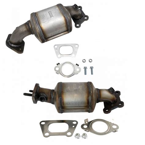 Front & Rear Catalytic Converter Assembly Pair for Cadillac Chevrolet ...