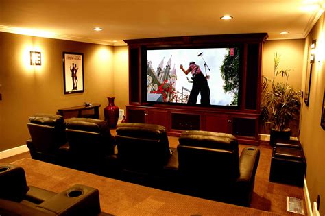 15 Simple, Elegant and Affordable Home Cinema Room Ideas - Architecture ...