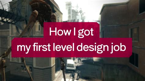 The level design portfolio piece that got me into the industry - YouTube