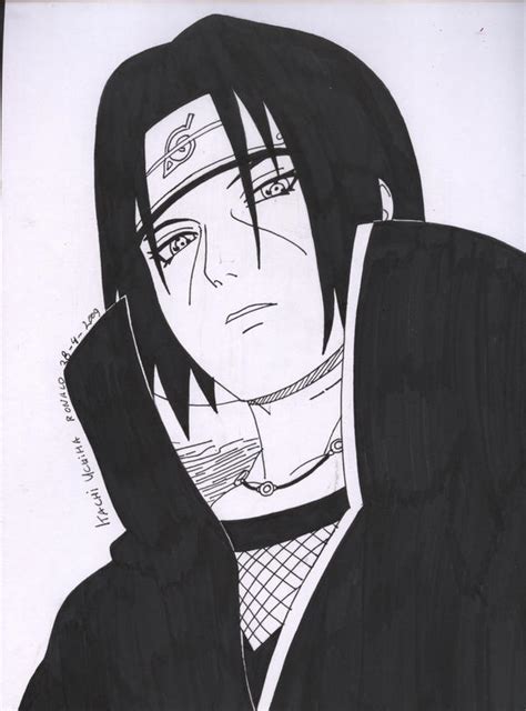 Itachi Uchiha Shippuuden Manga by kingvegito on DeviantArt