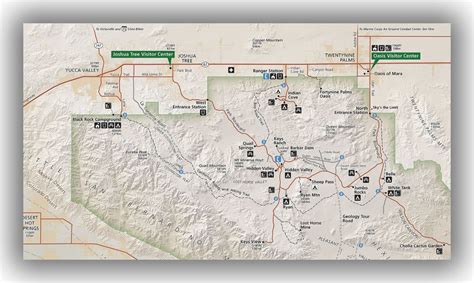 Map Of Joshua Tree National Park - Maping Resources