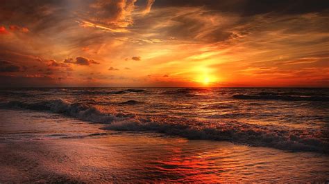 3840x2160 Sunset Beach 4K ,HD 4k Wallpapers,Images,Backgrounds,Photos and Pictures