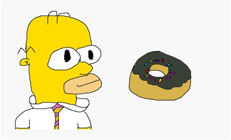 Homer Drawing Bad - Cartoon, HD Png Download , Transparent Png Image - PNGitem