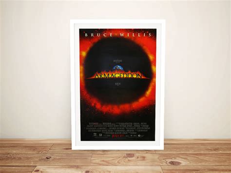 Buy an Armageddon Movie Poster on Canvas | Canvas Prints Australia