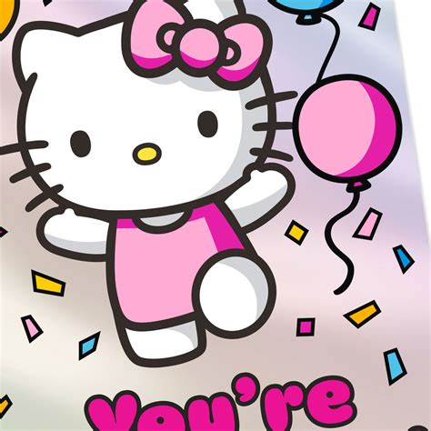 Hello Kitty® You're Amazing Birthday Card for Girl - Greeting Cards ...