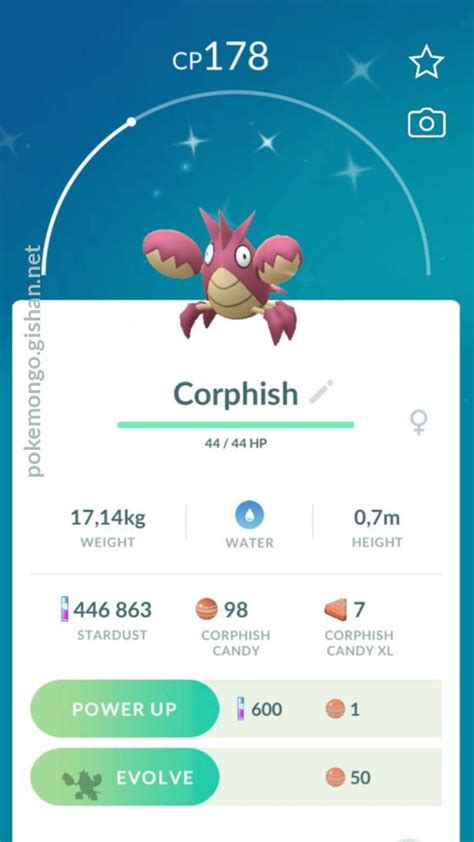 Corphish - Pokemon Go