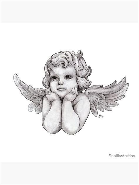 Cherub Drawing ~ Geisha Tattooshunter | Dekorisori