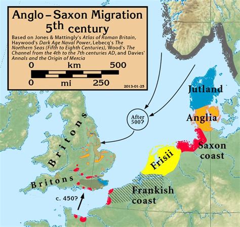 Old English came to England with the Anglo-Saxon migration of the 5th century onwards with the ...