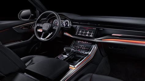 Audi Q8 55 TFSI quattro S line 2019 5K Interior Wallpaper | HD Car Wallpapers | ID #13058