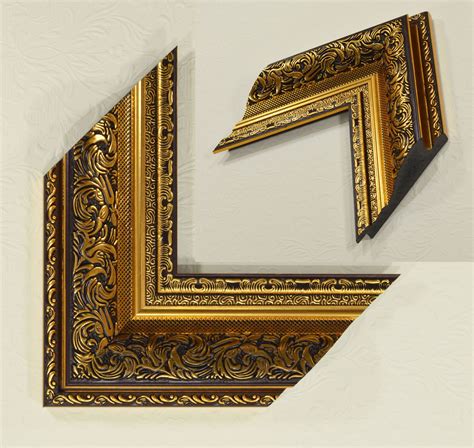 Gold Frame for Canvas, Mirror, Handicrafts 3.74 Inches Wide - Etsy