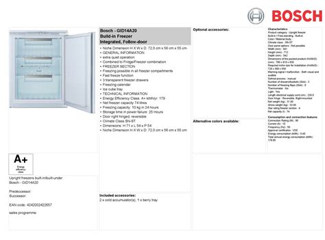 BOSCH QUICK MANUAL Pdf Download | ManualsLib