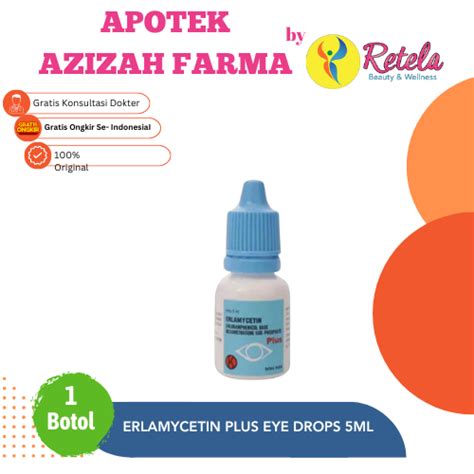 Jual ERLAMYCETIN PLUS EYE DROPS 5ML | Shopee Indonesia