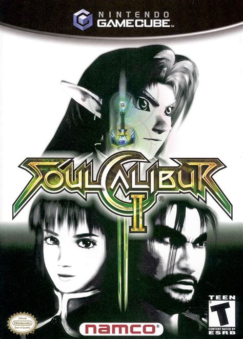 SoulCalibur II (2003) GameCube box cover art - MobyGames