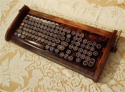 Antique looking Keyboard - Mouse - Victorian Styling - Steampunk ...