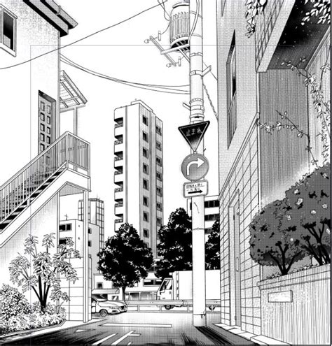 Pin on Manga Art - Urban/Landscape