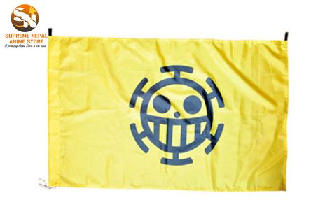 One Piece Heart Pirates Flag – Anime Store