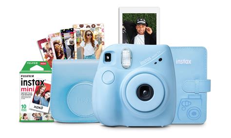 Fujifilm INSTAX Mini 7+ Bundle (10-Pack film, Album, Camera Case ...