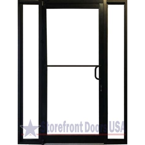 Commercial Right Hand (RH) Storefront Door with 30" Sidelites ...