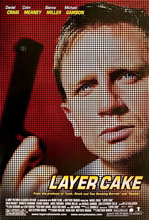 Original Layer Cake Movie Poster - Crime - Thriller - Daniel Craig