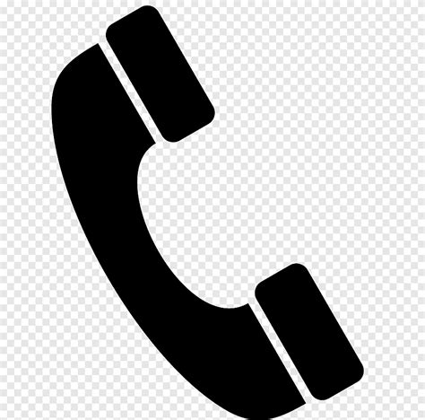 Telephone Mobile Phones, home Phone, logo, monochrome png | PNGEgg