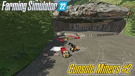 FS22 Mining Map For PS4 PS5 Xbox Farming Simulator