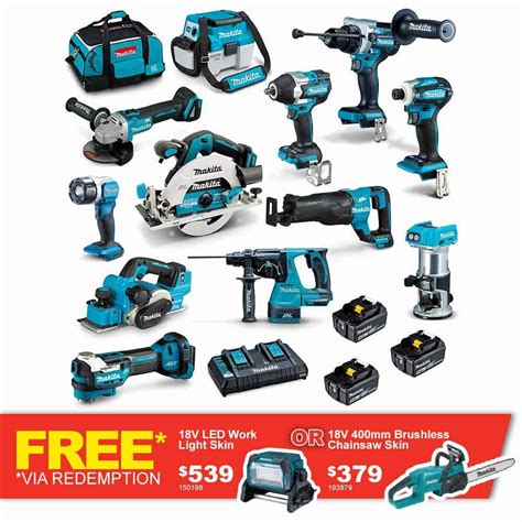 Makita 18V Combo Kits | Total Tools