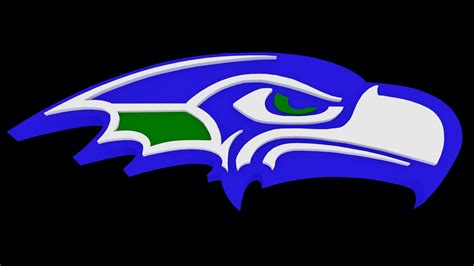 Seahawks NFL Logo Custom - 3D Model by RogerDS