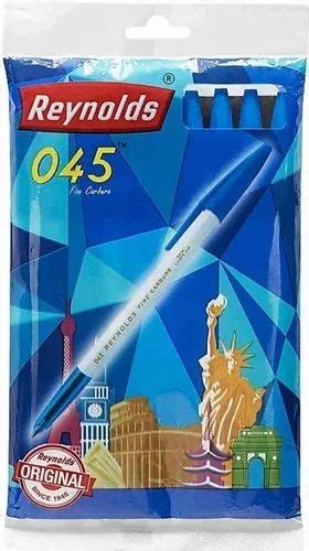 White Packaging Of 10 Pcs Reynolds 045 Fine Carbure Ball Pen, For Writing at Rs 4.75/piece in ...