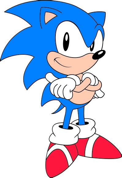 File:Classic sonic foldarms.svg - Sonic Retro