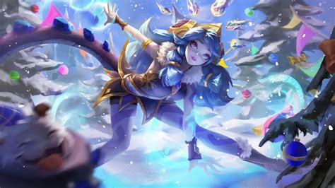 #7.3307, Neeko, LoL, Art, 4K Wallpaper