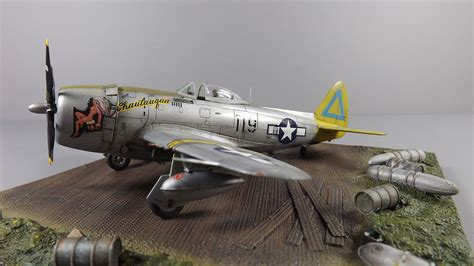 P-47D Thunderbolt Plastic Model Airplane Kit 1/72 Scale #04155 by Revell-Germany (04155 ...