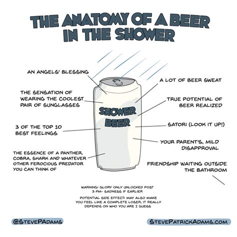 Steve Patrick Adams - Comedian | The Anatomy of a Beer in the Shower