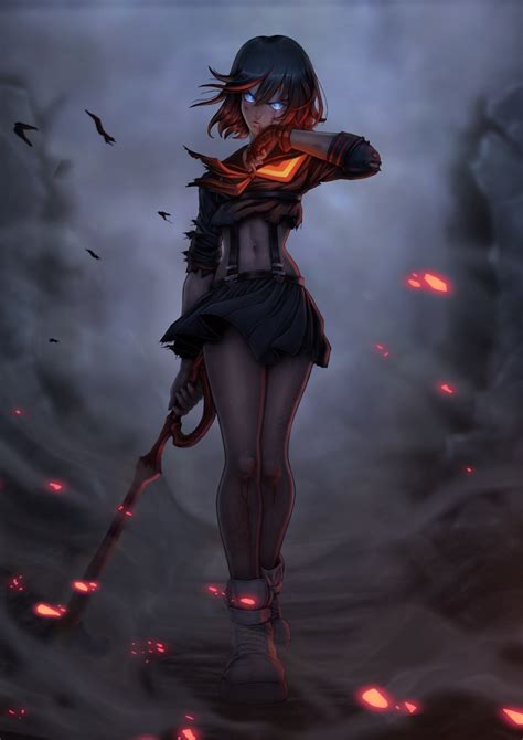 Spooky Ryuko/Senketsu Unsynchronized - Imgur Anime Fantasy, Dark Fantasy Art, Dark Anime, Cool ...