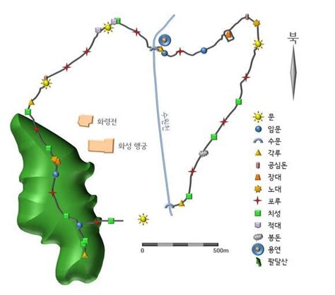 Free Images - hwaseong fortress map korean