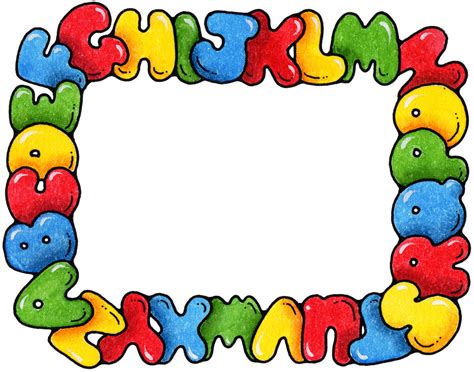 Abc Border Clip Art Free - ClipArt Best