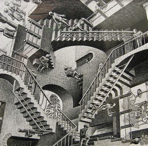 Optical Illusions Stairs Escher | www.galleryhip.com - The Hippest Pics