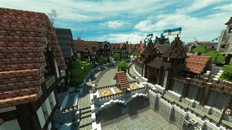 Great Medieval Town of Ferrodwynn [With video] Minecraft Project