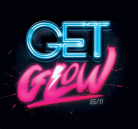 Get Glow logo on Behance | ? logo, Typography letters, Glow