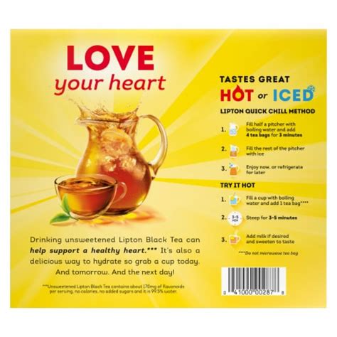 Lipton® Black Tea Bags, 100 ct - Kroger