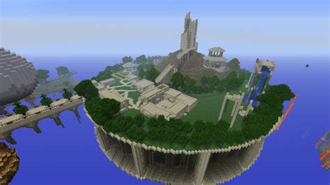 Ancient sky city Minecraft Project