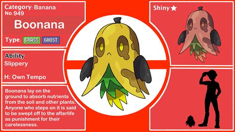 Meet Boonana the Banana Pokemon! Also trying out a new free to use layout I found for better ...