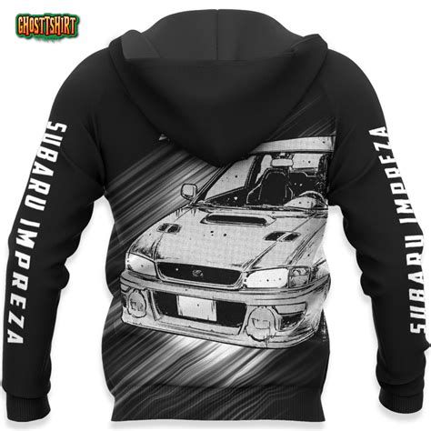 Bunta Fujiwara Impreza Hoodie Custom Anime