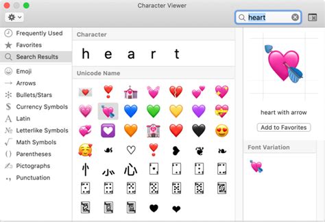 Mac keyboard symbols heart - pilotgeorgia