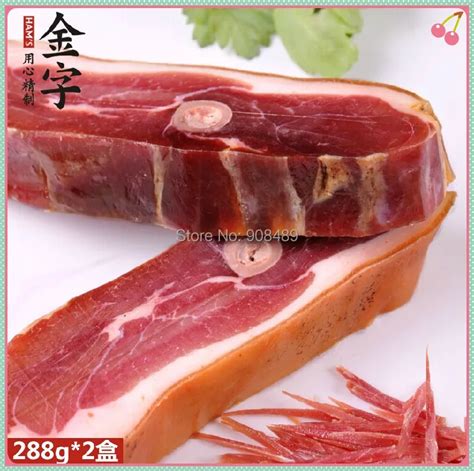 The Jinhua Ham 576g (288g * 2 packages) Jinhua Huo Tui Pig hind leg meat Cured meat products ...