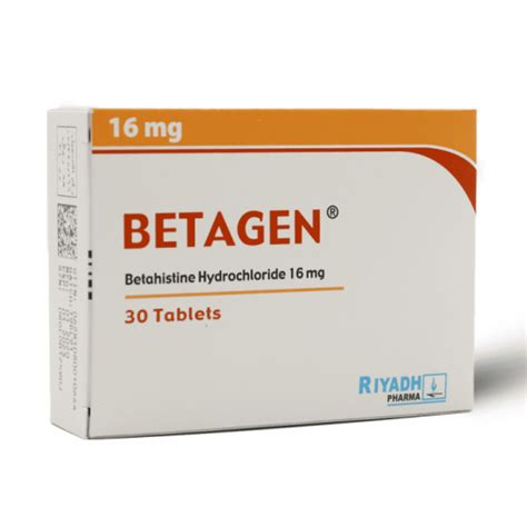 Buy Betagen 16 Mg 30 Tablets - delivered by Pharmazone Pharmacy ...