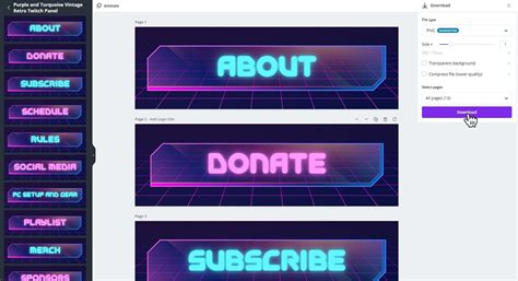 Free Online Twitch Overlay Maker | Canva