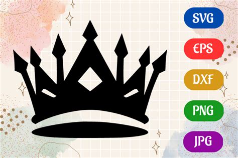 King | Black and White Logo Vector Art Graphic by Creative Oasis ...